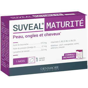 Densmore Suveal Maturite - Menopause - Bouffees de chaleur - 30 capsules