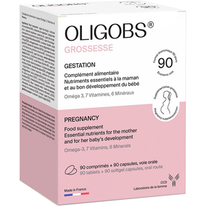 Laboratoire CCD Oligobs Grossesse 90 comprimes + 90 capsules