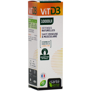 Sante Verte Vitamine D3 1000UI 20ml