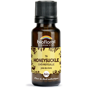 Biofloral 16 Honeysuckle Chevrefeuille Granules Bio Fleur De Bach 19,5 Gr