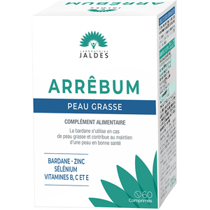 Jaldes Arrebum Peaux Grasses 60 comprimes