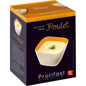 Protifast Soupe Hyperproteinee Veloute de Poulet 7 sachets