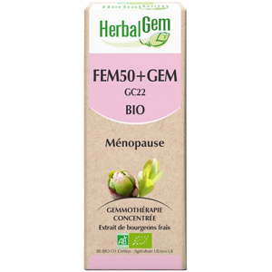 Herbalgem Complexe de Gemmotherapie Fem50+Gem Menopause Bio 30ml