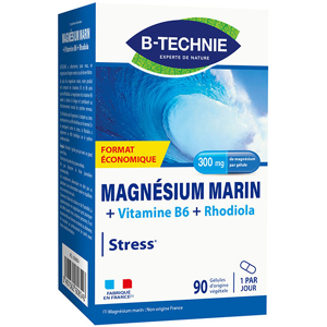 Biotechnie B-Technie Magnesium Marin B6 Rhodiola 90 gelules