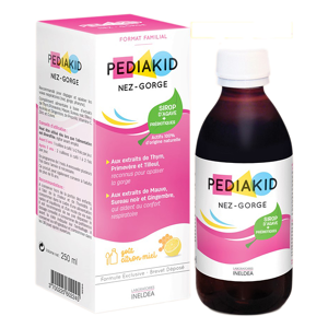 Pediakid Nez Gorge Gout Citron Miel 250ml