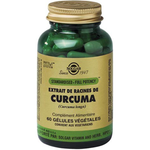 Solgar Curcuma 60 gelules vegetales