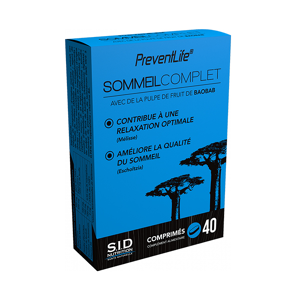 SID Nutrition Prevent Life Sommeil Complet 40 comprimes