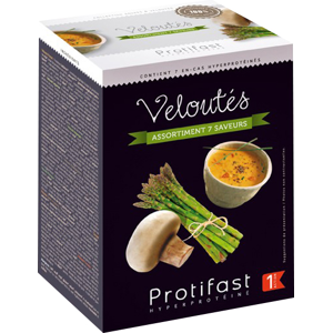 Protifast Soupe Hyperproteinee Assortiment 7 sachets