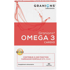 Laboratoire des Granions Granions Omega 3 Cardio 30 capsules