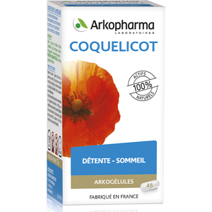 Arkopharma Arkogelules Coquelicot 45 gelules