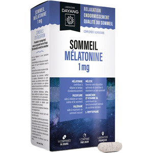 Dayang Sommeil Melatonine 1mg 14 comprimes