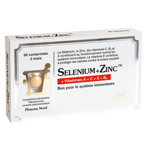Pharma Nord Selenium + Zinc 90 comprimes