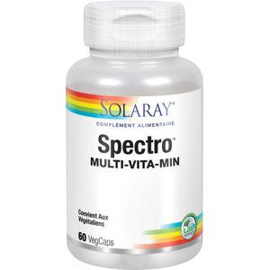 Solaray Spectro Multi-Vita-min 60 capsules vegetales