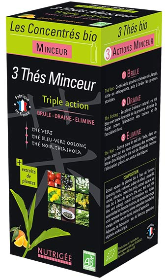 Nutrigée Boisson 3 Thés Minceur 300ml