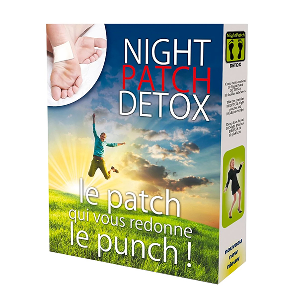 NutriExpert Night Patch Detox 10 patchs