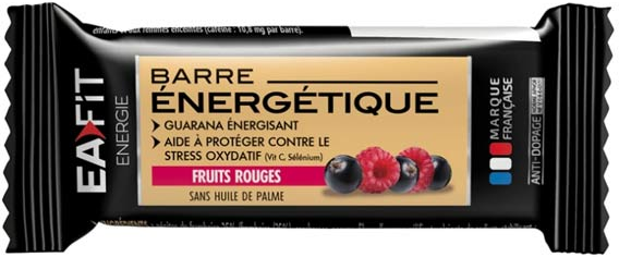 Eafit Energie Barre Energétique Fruits Rouges 30g