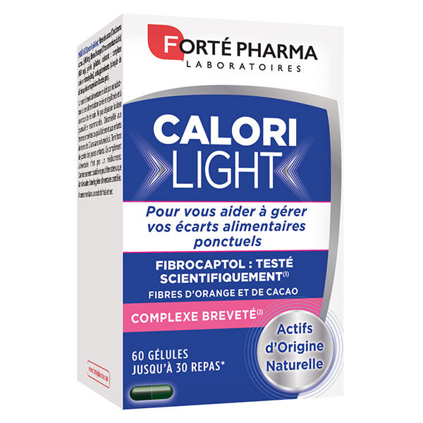 Forté Pharma Calorilight - Capteur de Graisses Minceur Perte de Poids 60 Gélules
