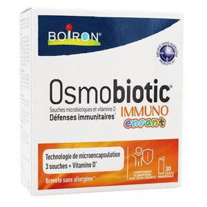 Boiron Osmobiotic Immuno Enfant 30 sticks - Publicité