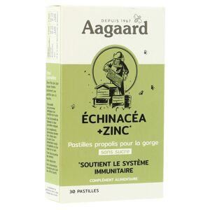 Aagaard Propolis Propolentum + Echinacea + Zinc 30 pastilles - Publicité