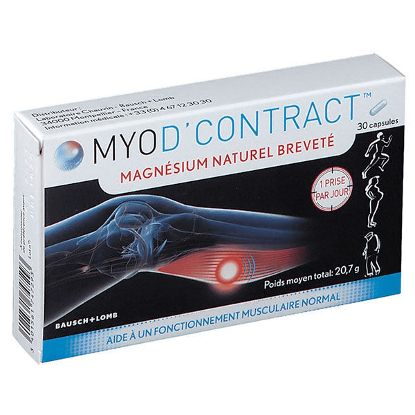Bausch & Lomb Myod Contract 30 capsules - Publicité
