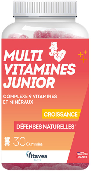 Vitavea Multi Vitamines Junior Croissance Défenses naturelles 30 gummies