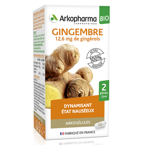 Arkopharma Arkogélules Gingembre Bio 40 gélules