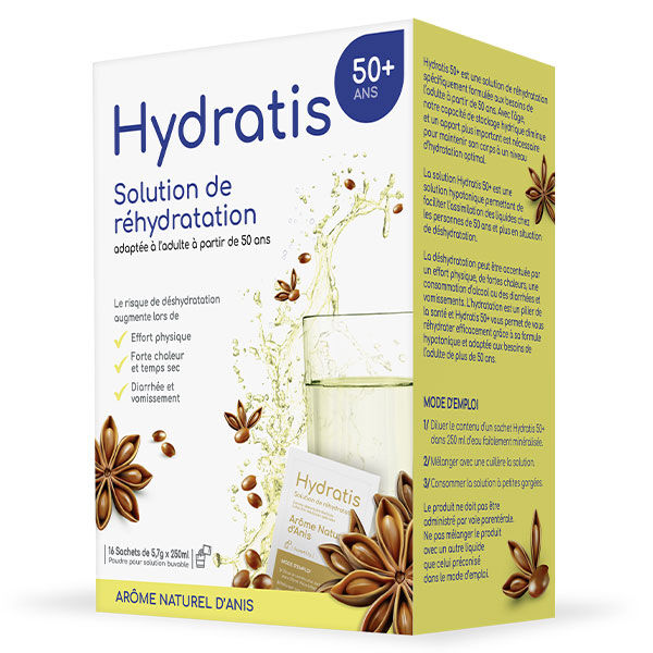 Hydratis 50+ Anis 16 sachets