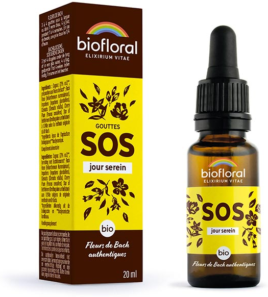 Biofloral Sos Secours Compte Gouttes Bio Demeter 20 ml