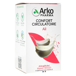 Arkopharma Arkogelules Ail Confort Circulatoire 150 gelules