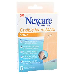 Nexcare 3M Nexcare Active Flexible Foam Maxi 5 pansements - Publicité