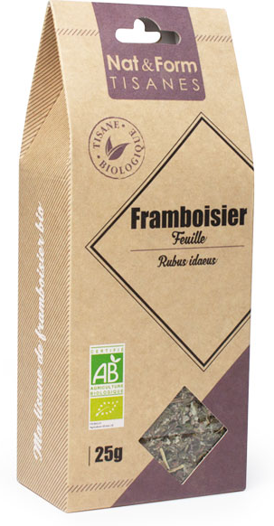 Nat & Form Tisane Framboisier Bio 25g