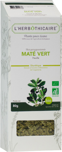 L Herbothicaire L'Herbôthicaire Tisane Maté Vert Bio 80g