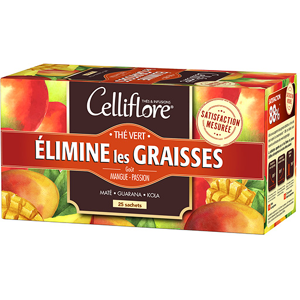 Celliflore The Vert Brule Graisses 25 sachets