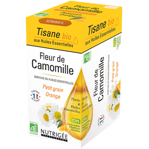 Nutrigee Infusion Bio Fleur de Camomille 20 sachets