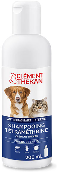 Clément Thékan Clement Thekan Shampooing Antiparasitaire Puces, Poux Et Tiques Chien Chat 200ml