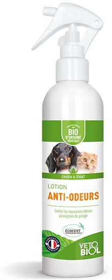 Vetobiol Vétobiol Hygiène Lotion Anti-Odeurs Bio 240ml