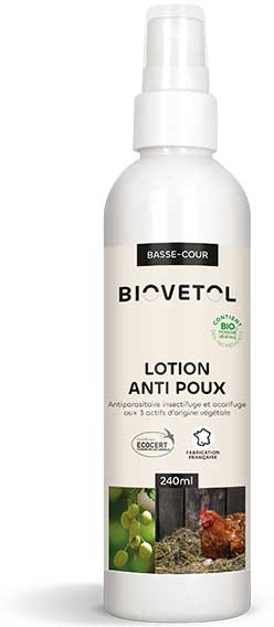 Vetobiol Lotion Anti-poux Bio Basse-Cour 240ml