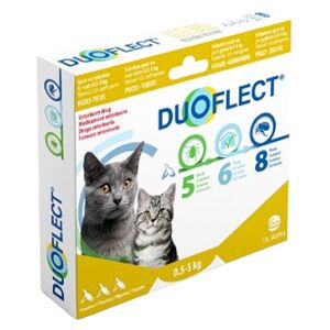 Ceva DUOFLECT® solution pour spot-on pour chats de 0,5-5kg 6