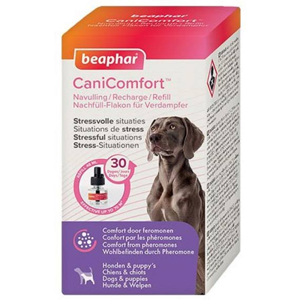 Beaphar Canicomfort Situations de Stress Chiens Chiots Recharge 48ml - Publicité