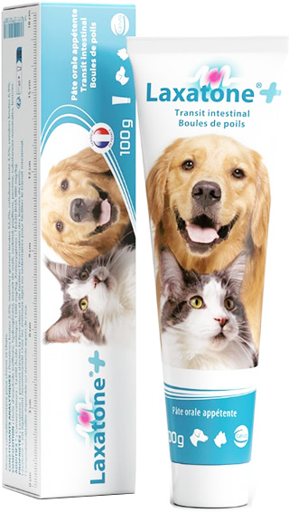 Ceva LAXATONE PLUS Complément alimentaire Boules de poils Transit chien chat