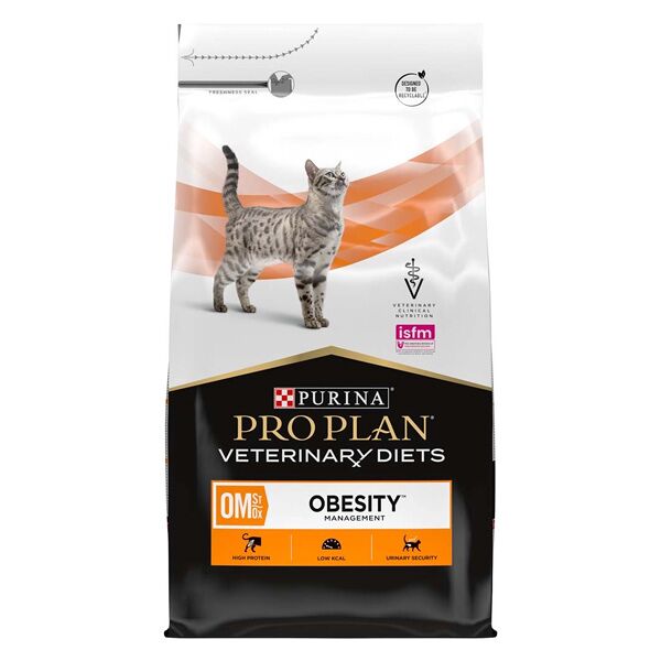 Purina Proplan Veterinary Diets Chat OM Obesity Management Croquettes 1,5kg