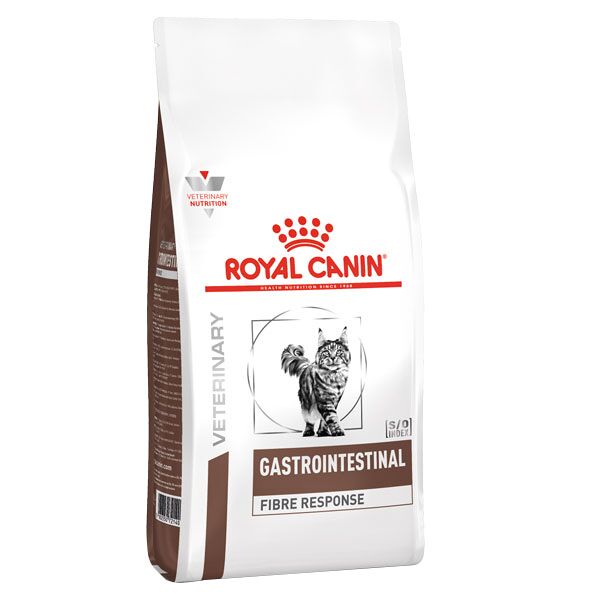 Royal Canin Veterinary Gastro Intestinal Chat Croquettes Fibre Response 4kg