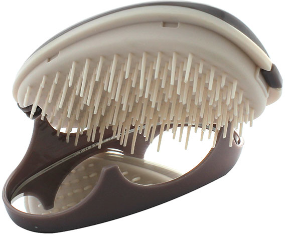 Jean Louis David Hair Brosse Démêlante de Voyage Miracle Detangler Compact