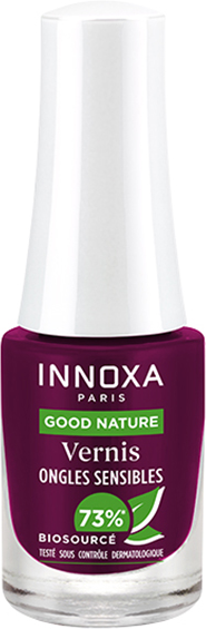 Innoxa Paris Innoxa Good Nature Biosourcé Vernis à Ongles Cassis 5ml