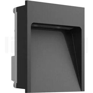 Flos May Way Applique encastrée LED, noir - 11 cm - 10 cm