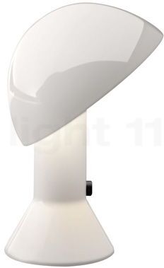 Martinelli Luce Elmetto Lampe de table, blanc