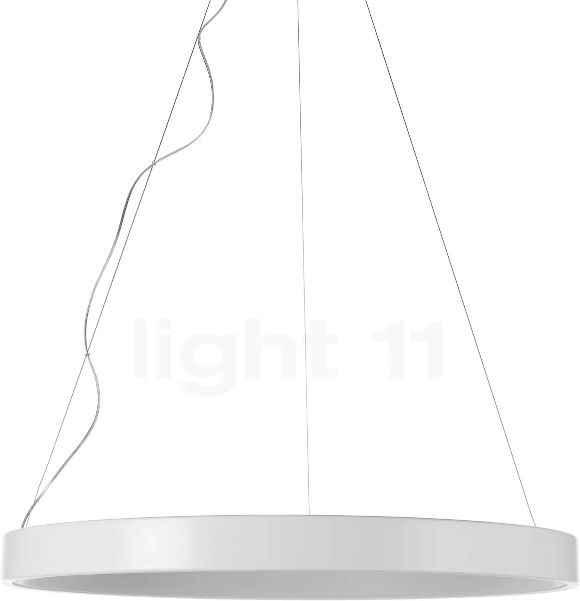 Martinelli Luce Lunaop Sospensione LED, blanc, ø80 cm, 2.700 K, tamisable