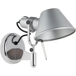 Artemide Tolomeo Faretto avec interrupteur, aluminium