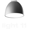 Artemide Nur Plafonnier, gris aluminium - Mini