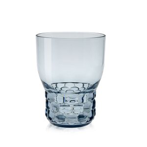 KARTELL set de 4 verres JELLIES FAMILY (H 11 cm / Bleu - PMMA)